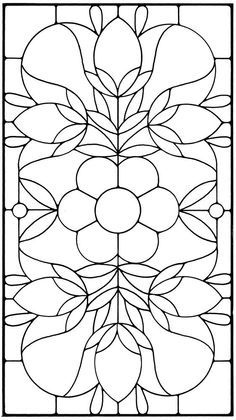 Floral Stained Glass Pattern Book Stained Glass Drawing, Glass Drawing, Glass Painting Patterns, Stained Glass Quilt, Stained Glass Patterns Free, Glass Painting Designs, Stained Glass Pattern, Glass Art Projects, Stained Glass Flowers