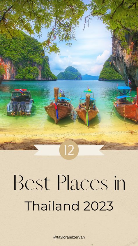 Where To Go In Thailand, Best Places In Thailand, Thailand Places To Visit, Thailand Best Places, Best Places To Visit In Thailand, Thailand Christmas, Thailand Beautiful Places, Places To Visit In Thailand Bucket Lists, Best Beaches In Thailand