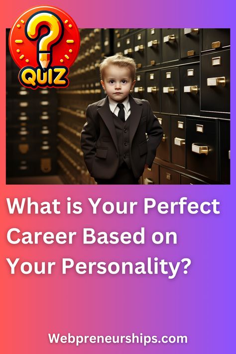 Discover your perfect career based on your personality. Share your results in the comments. ******** Webpreneurships Quiz Playbuzz Quiz Quizzes Buzzfeed Quiz General Knowledge IQ Test Math Trivia Logic Riddles Career Quiz Quizzes For Boys, Barbie Buzzfeed Quiz, Who Am I Quiz Questions, Which Barbie Character Are You Quiz, Buzz Feed Crush Quiz, Ppf Ideas, Buzzfeed Crush Quizzes, Buss Feed Quiz, Tsitp Quiz