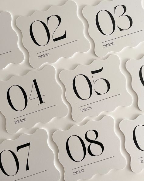 Invites Design, Custom Table Numbers, Jane Hill, Event Stationery, Wedding Graphics, 달력 디자인, Stationery Inspiration, Wedding Branding, Wedding Idea