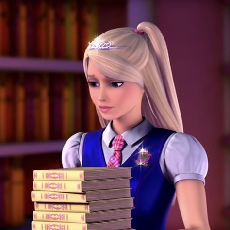 𝖓𝖔𝖘𝖙𝖆𝖑𝖌𝖎𝖆𝖇𝖆𝖇𝖎 — ♕ barbie: princess charm school icons Aesthetic Barbie Pfp, Barbie Aesthetic Outfit, Barbie Princess Charm School, Princess Academy, Barbie Hairstyle, Princess Charm School, Barbie Aesthetic, Barbie 2000, Princess Charming