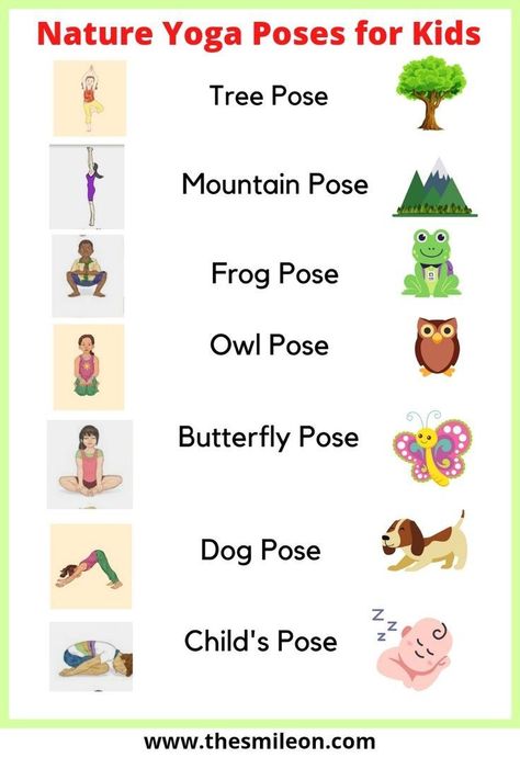 Yoga Exercises for Mindfulness in Kids - Smile On in 2022 | Physical activities for kids, Kids exercise activities, Childrens yoga Yoga Poses For Children, Kids Exercise Activities, Preschool Yoga, Toddler Yoga, Yoga Poses For Kids, Start Yoga, Nature Yoga, Childrens Yoga, Kids Yoga Poses