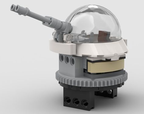 lego rotating bubble turret moc Lego Turret, Lego Ucs, Lego Board, Lego Boards, Lego Stuff, Custom Lego, Star Wars Rebels, Lego Ideas, Cool Lego