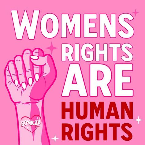 Howrad Studios on Instagram: "Why does the world continue to go backwards, Womens rights are human rights!! 💘" Me Too Movement Posters, Womens Rights Artwork, Slogan About Human Rights, Human Rights Slogan, Women's Rights Quotes, Women's Rights Poster, Women Rights Quotes, Women’s Rights Quotes, Women's Rights Graphic Design