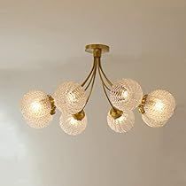 Brushed Brass Light Fixtures, Brass Light Fixtures, Mid Century Modern Ceiling Light, Mid Century Ceiling Light, Flush Chandelier, Mid Century Ceiling, Entry Lighting, Brass Light Fixture, Living Room Light Fixtures