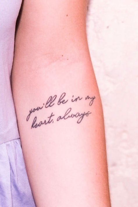 30 Disney Quote Tattoos That Are Practically Perfect in Every Way Disney Quote Tattoos, Disney Tattoos Quotes, Citations Disney, 21 Tattoo, Practically Perfect In Every Way, Wanderlust Tattoo, Tattoo Quotes About Life, Tattoo Diy, Disney Quote