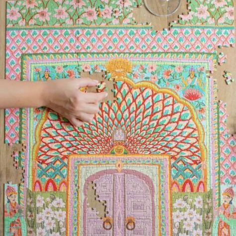 Cool Jigsaw Puzzles, Kite Flyer, Best Jigsaw, Saturday Vibes, Pantone Colour Palettes, Puzzle Crafts, Arabic Art, 500 Piece Puzzles, Puzzle Art