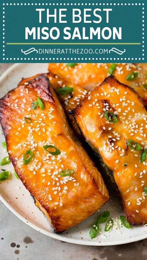 Essen, Cheesecake Factory Miso Salmon, Food Pescatarian, Salmon Miso, Miso Salmon Recipe, Walleye Recipes, Miso Glazed Salmon, Fish Entrees, Asian Salmon