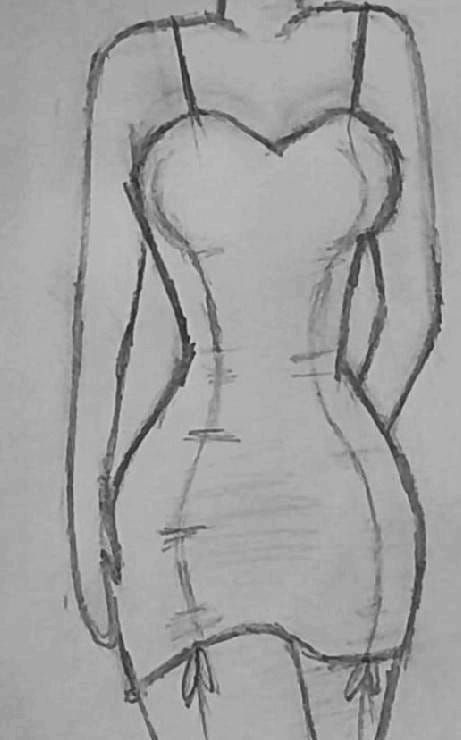 Drawing Ideas Body Easy, Women Body Sketch, Woman Body Sketch, Person Drawing, Fashion Drawing Tutorial, Body Drawing Tutorial, Body Sketches, Cool Pencil Drawings, Art Tools Drawing