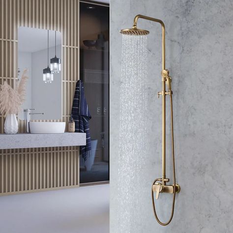 Bronze shower head