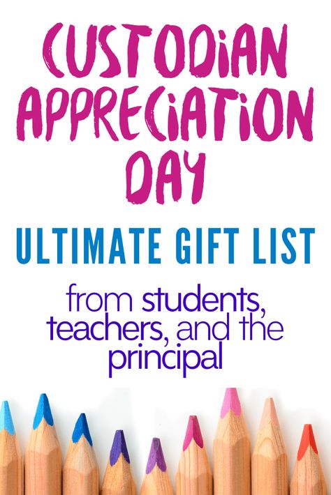 Custodian Appreciation Day Ideas Gift Ideas For Custodians, Appreciation Gifts For Janitors, Thank You Custodian, Custodian Gift Ideas, Janitor Retirement Ideas, School Custodian Retirement Gift Ideas, Custodial Appreciation Gifts, Custodians Day Ideas, School Janitor Appreciation Gifts