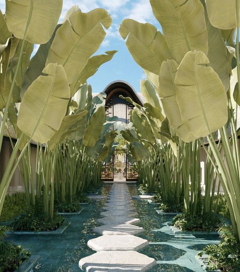 Joali Being: Inside The Forthcoming Maldives Resort Dedicated To Wellness Joali Being Maldives, Landscape Resort, Biophilic Architecture, Taman Air, Resort Architecture, Dive Resort, Water Villa, Wellness Resort, Maldives Resort