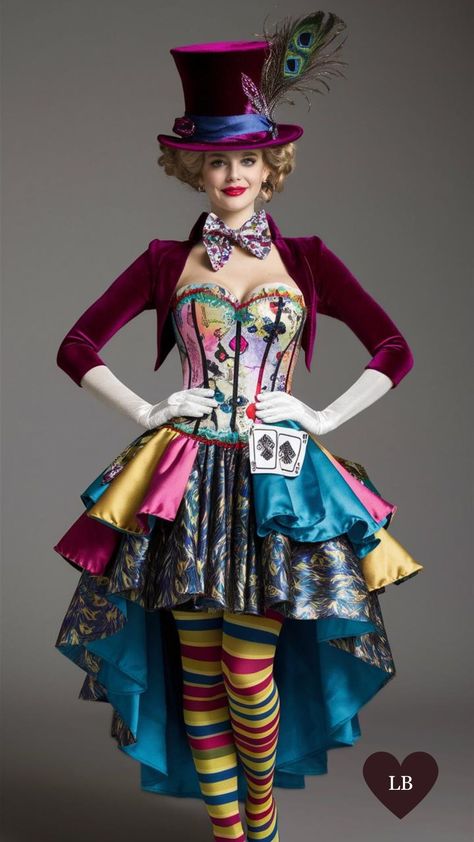 Mad Hatter Cosplay Costumes for Women – Ballen Blogger Mad Hatter Costume Female, Mad Hatter Dress, Mad Hatter Halloween Costume, Mad Hatter Cosplay, Cleopatra Halloween Costume, Cosplay Costumes For Women, Mad Hatter Costume, Alice In Wonderland Costume, Wonderland Costumes