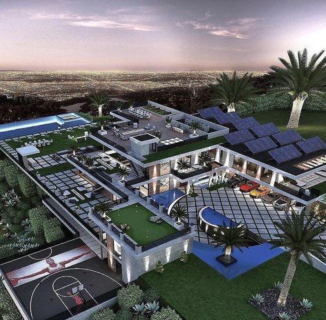 Dream House Pictures, Cool Mansions, Billionaire Homes, Castle House Design, Sky Line, Luxury Houses Mansions, My Shadow, Dream Mansion, Modern Villa Design