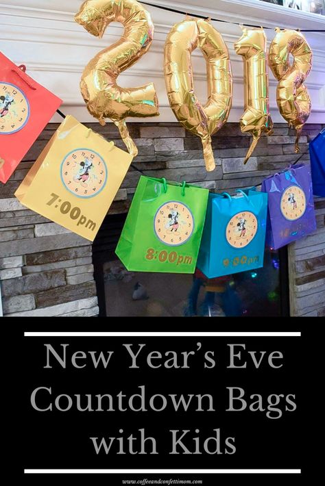 Nye Activities, Nye Countdown, New Years With Kids, Countdown For Kids, Family New Years Eve, New Years Eve Traditions, New Year's Eve Crafts, New Year's Eve Countdown, Kids New Years Eve