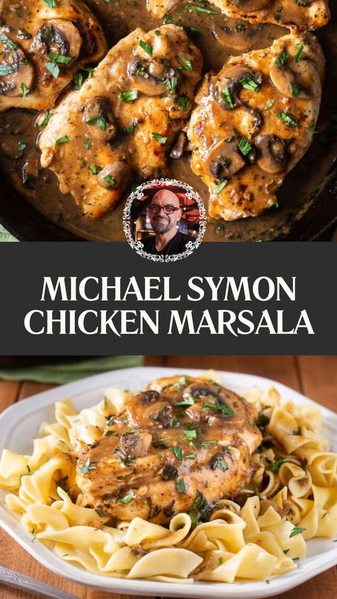 Michael Symon Chicken Marsala Guy Fieri Chicken Marsala, Classic Chicken Marsala, Make Ahead Chicken Marsala For A Crowd, Alouette Chicken Recipe, New Chicken Recipes Dinners, Chicken Marsala For A Crowd, Chicken Marsala Giada Recipe, Authentic Chicken Marsala, Make Ahead Chicken Marsala