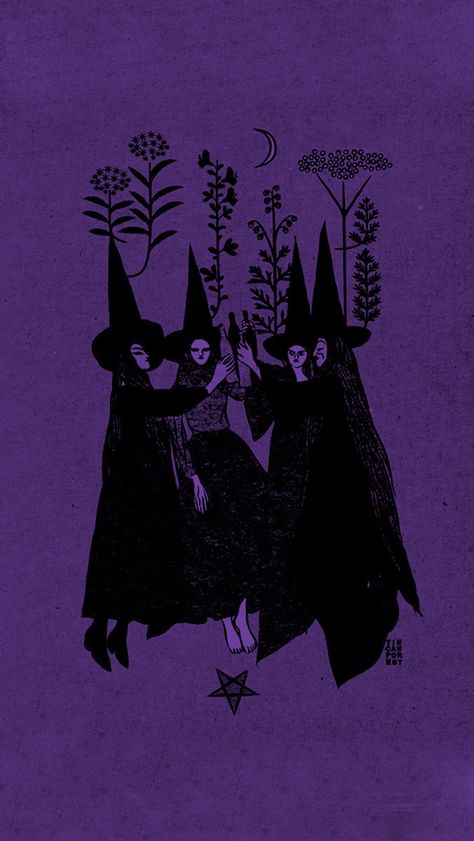 Witchcore Lockscreen, Purple Witch Background, Summer Witchy Wallpaper, Purple Autumn Wallpaper, Gothic Halloween Wallpaper, Witchy Lockscreen Aesthetic, Witch Craft Wallpaper, Whimsigoth Desktop Wallpaper, Whimsigoth Wallpaper Iphone