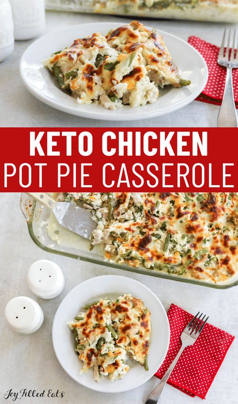 Keto Chicken Vegetable Casserole | Easy Low Carb Recipe Low Carb Meals With Vegetables, Keto Chicken Pie, Low Cal Low Carb Chicken Recipes, Ww Keto Recipes, Keto Chicken In Crockpot, Chicken Soup Keto Recipes, Low Carb Dinner Casserole Recipes, Easy Low Carb Slow Cooker Recipes, Keto Casseroles With Chicken