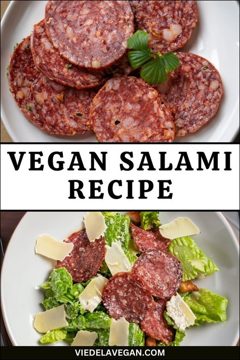 Vegan Salami Recipe: Taste the Plant-Based Perfection Plant Based Recipes For Meat Lovers, Vegan Dinner Vegetables, Plant Based Catering, Homemade Plant Based Meat, Vegan Meat Replacement Recipes, Best Vegan Products, Six Vegan Sisters Recipes, Easiest Vegan Dinner, Vegan Cottagecore Recipes