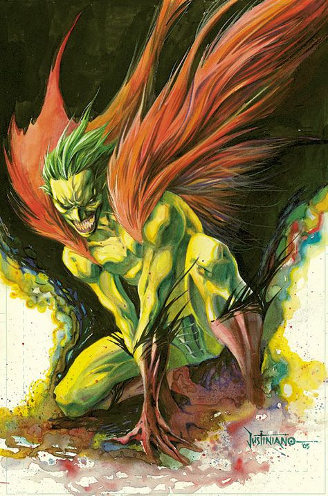 Comic Book Cover Art, Justice League Dark, The Creeper, Dc Comics Heroes, Dc Comic Books, Comic Collection, Dc Characters, Super Villains, Dc Comics Art