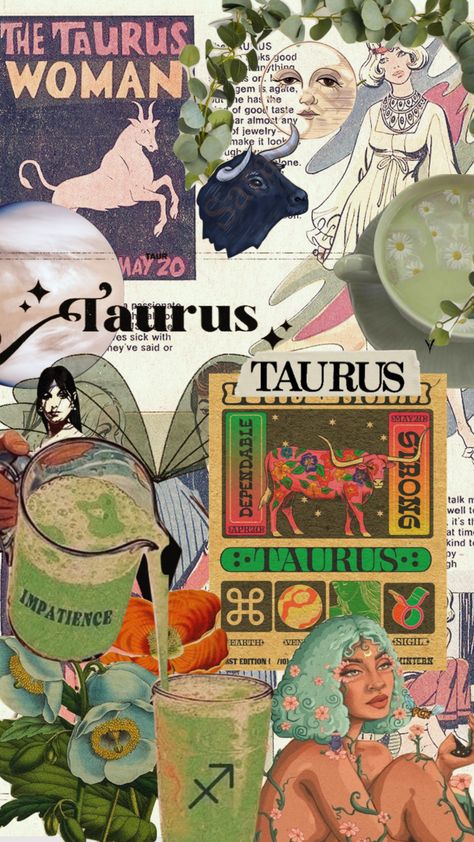 Taurus ♉️ #taurus #zodiac #astrology #zodiacsign #vintage #aesthetic Taurus Aesthetic Quotes, Taurus Room Aesthetic, Taurus Moon Aesthetic, Taurus Wallpaper Aesthetic, Taurus Mood, Mystic Archetype, Taurus Print, Taurus Wallpaper, Taurus Aesthetic