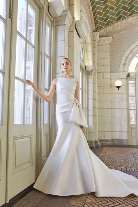 Sareh Nouri Bridal Spring 2024 [PHOTOS] – WWD Sareh Nouri Wedding Dress, Valentino Wedding Dress, Sareh Nouri Bridal, Trumpet Wedding Gown, Draped Wedding Dress, Royal Wedding Gowns, Sareh Nouri, Princess Wedding Gown, Prom Dress Inspo