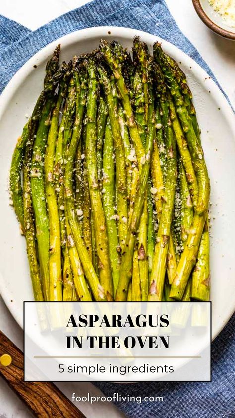 Lemon Garlic Asparagus, Easy Asparagus Recipes, Asparagus Recipes Baked, Asparagus Recipes Roasted, Oven Roasted Asparagus, Easy Vegetable Side Dishes, Roasted Pork Tenderloins, Baked Asparagus, Roasted Green Beans