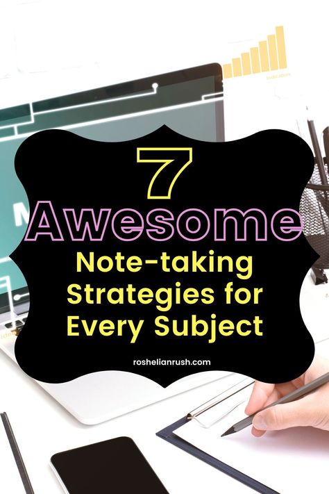 female student writing on checklist Note Taking From Textbook, How To Take Smart Notes, How To Take Notes, College Note Taking, Writing Steps, Note Taking Strategies, Note Taking Tips, Best Study Tips, College Notes