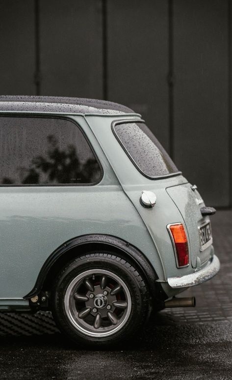 Photo Vintage Retro, Leyland Mini, Mini Cooper Wallpaper, Mini Cooper Photography, Cactus Backgrounds, Mini Cooper Custom, Barbour Wax, Mini Morris, Mini Cooper Classic