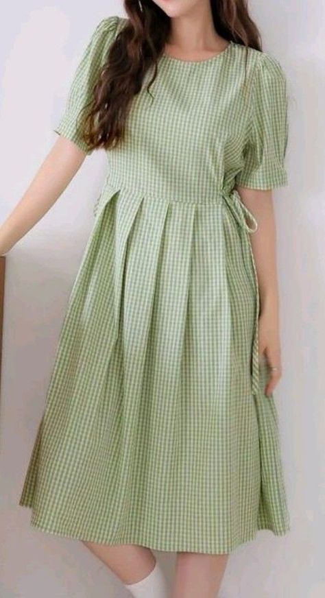 Frock Designs For Women, Simple Frock, Cotton Dress Pattern, Simple Frock Design, Long Frock Designs, Casual Frocks, Simple Frocks, Stylish Short Dresses, Modest Dresses Casual