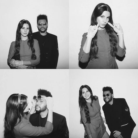 Lust For Life Photoshoot, The Weeknd And Lana, Lana Del Rey The Weeknd, Poster Lana Del Rey, Photoshoot Black And White, The Weeknd Poster, Coquette Room, Lana Rey, Abel Tesfaye