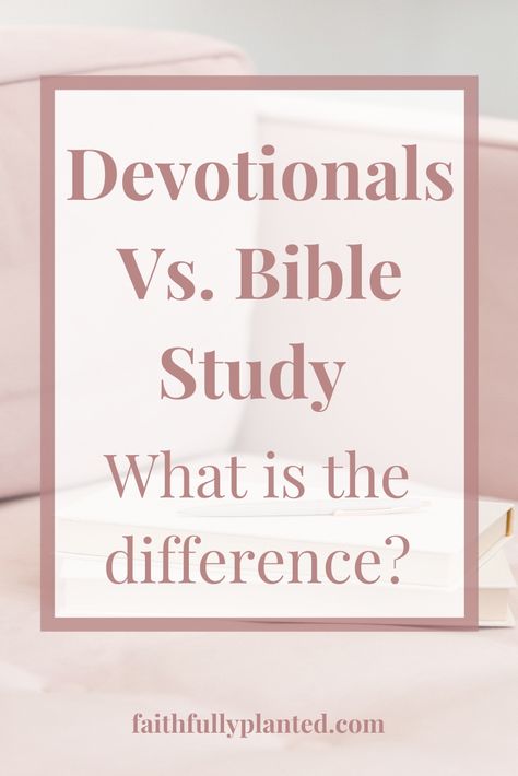 ave you ever wondered what the difference is between devotionals and personal Bible study? Is one better than the other? Click here to read and find out! #BibleStudy #Devotional #Christian What Is A Devotional, Devotional Bible Study, Personal Bible Study Ideas, How To Write A Devotional Book, God Whispers, Devotional Ideas, Living Journal, Bible Blessings, Devotional Bible