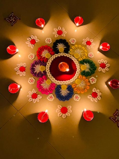 Happy diwali#Rangoli Happy Diwali Rangoli, Lakshmi Images, Diwali Rangoli, Happy Diwali, Diwali, Quick Saves