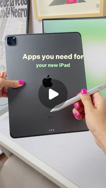 Neda | Digital Planning on Instagram: "Apps I immediately downloaded to my new iPad 🎧

For note taking & planning:
@onenote @notion @notabilityapp 

Creative:
@procreate @pigment_app @canva @capcutapp 

Widgets / aesthetic:
@md_clock @ios.photowidget iFont, Zen flip clock

What are your essentials? 💌

#ipad #apple #applepencil #logitech #onenotecreator #desksetup #student #studygram #productivity" Best Notes App For Ipad, Best Notes App, Widgets Aesthetic, Instagram Apps, Notes App, Gerson, Digital Planning, New Ipad, Desk Setup