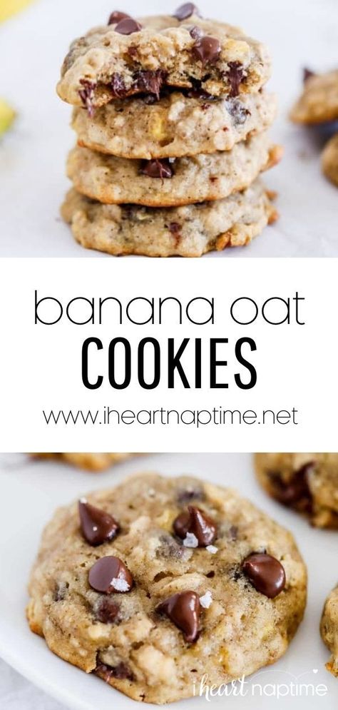 Mashed Banana Cookies, Oatmeal Chocolate Chip Cookie Recipe Healthy Banana Oats, Oats Banana Chocolate Chips, Banana Oats Chocolate Chips, Banana Oatmeal Chocolate Chip Cookies 3 Ingredient, Chocolate Chip Banana Cookies Recipe, Chocolate Chip Oat Bites, Banana Chocolate Chip Cookies Oatmeal, Banana Healthy Cookies