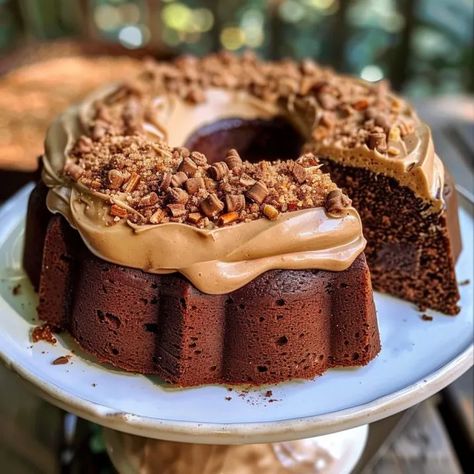 Gingerbread Cake with Cinnamon Molasses Frosting - Dish Cooking Cinnamon Molasses Frosting, Gingerbread Cake With Cinnamon Molasses, Gingerbread Cake With Cinnamon Molasses Frosting, Gingerbread Cake With Molasses Frosting, Molasses Frosting, Cake With Cinnamon, Maple Frosting, Gingerbread Cake, Cake Toppings