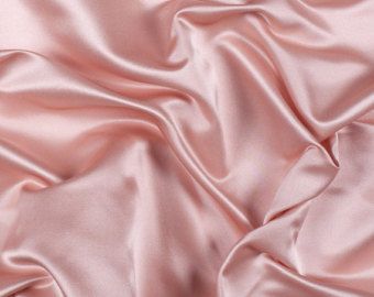 Silk Satin Blush Pink Rose Pink pale pink light pink bright pink hot pink Silk Charmeuse Satin Fabric wedding satin dress By The Yard Pink Silk, Pink Satin, The Pink, Satin Fabric, Silk Satin, Blush Pink, Close Up, Blush, Yard