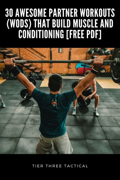 Bootcamp Workout Plan, Partner Workouts, Wods Crossfit, Crossfit Workouts Wod, Strength And Conditioning Workouts, Wod Workout, Conditioning Workouts, Functional Fitness, Boot Camp Workout