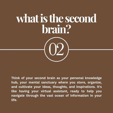 🚀 Ready to Unveil Your Second Brain? Today, we embark on Level 2 of your self-development journey: Building Your Second Brain. It's the transformative concept I wish I'd grasped earlier, and now I'm here to illuminate its significance. In this post, we unravel: • What exactly is the Second Brain? • Why is it even important to have one? Stay tuned for deeper insights. Also, dive into our vibrant Discord community, where like-minded individuals support and uplift each other on the path to s... Second Brain Study Method, Second Brain, Digital Organization, Note Book, Book Stuff, Neuroscience, Self Improvement Tips, Self Development, Stay Tuned