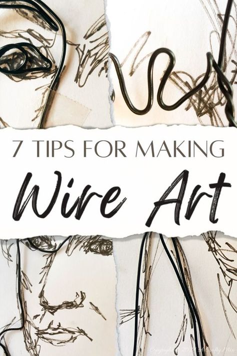 Ever wanted to dabble in wire art but didn't know where to start? Get the scoop on everything you need to know to start bending, twisting, and forming wire. From selecting the perfect reference image to understanding wire gauges and smart ways of using sticky tape - we've got you covered. Wire Art Tutorial, Wire Jigs, Chicken Wire Art, Wire Jig, Wire Bending, Wrapping Tutorial, Copper Wire Art, Diy Suncatchers, Wire Sculptures