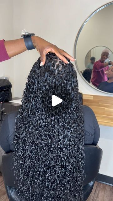 Wet And Wavy Micro Braids Styles, Wet And Wavy Braids, Micro Braids Styles, Wet And Wavy Hair, Micro Braids, Deep Wave, Braid Styles, Wavy Hair, Braids