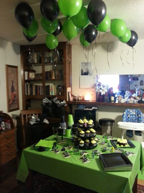 Halo xbox theme Halo Party Ideas Birthdays, Xbox Party Ideas, Halo Birthday, Halo Birthday Parties, Video Game Party Theme, Halo Party, Xbox Birthday Party, Xbox Party, Video Games Birthday Party