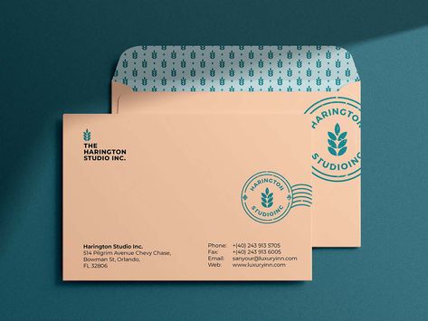 Credit Card Envelope, Mockup Envelope, Shadow Overlay, Stationary Branding, Business Envelopes, Name Card Design, Graphic Design Photoshop, Stationary Design, Envelope Design