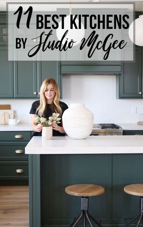 11 Best Kitchens by Studio McGee - Nikki's Plate Blog Mcgee Kitchen, Studio Mcgee Kitchen, Best Kitchens, Beautiful Kitchen Designs, Design Your Kitchen, Studio Kitchen, White Kitchen Design, Studio Mcgee, Decoration Inspiration