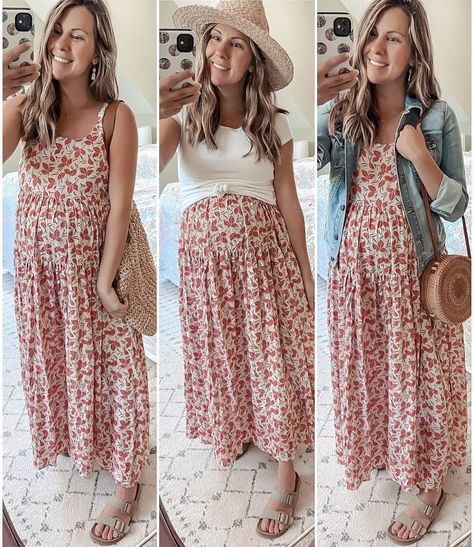 Summer maternity fashion