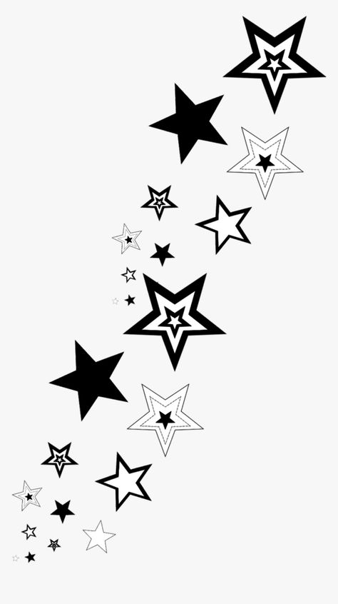 Stars Tattoo Designs, Background Tattoo, Stars Tattoo, Yoda Wallpaper, Tattoo Background, Star Clipart, Star Tattoo Designs, Future Wallpaper, Star Vinyl