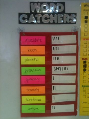 Word Catchers to teach Vocabulary... Fun way to get them to use their vocabulary Teaching Vocabulary First Grade, First Grade Vocabulary Words List, Sophisticated Vocabulary, Vocabulary Centers 3rd Grade, Science Of Reading Vocabulary, Academic Vocabulary Word Wall, Ruby Bridges, Teach Vocabulary, French Classes