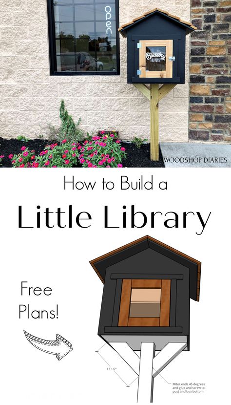 Diy Outdoor Library, Free Book Library Diy, Neighborhood Library Box Diy Plans, Community Box Ideas, Lending Library Ideas Diy, Diy Free Library, Leave A Book Take A Book Free Library Diy, Neighborhood Library Box Diy Cute Ideas, Diy Neighborhood Library