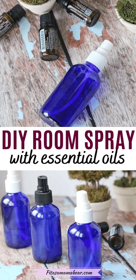 Diy Room Spray Essential Oils, Natural Room Deodorizer, Room Spray With Essential Oils, Homemade Room Spray, Air Freshener Recipes, Essential Oil Spray Recipes, Room Spray Recipe, Diy Room Spray, Natural Room Spray