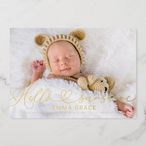 Sunshine Baby Shower Invitations, Birth Announcement Cards, Newborn Announcement, Sunshine Baby Showers, Gender Neutral Baby Shower Invitations, Baby Announcement Cards, Birth Announcement Card, Woodland Baby Shower Invitations, Baby Birth Announcement